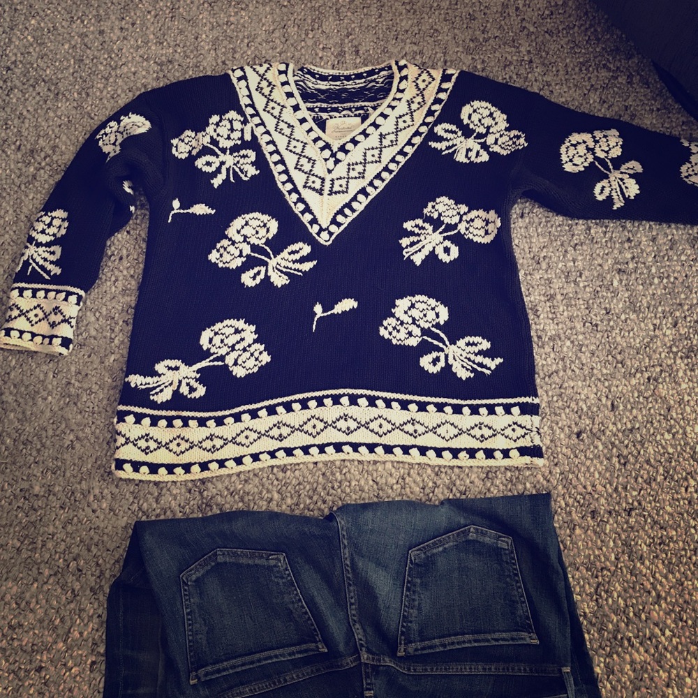 Vintage Express handwoven sweater
